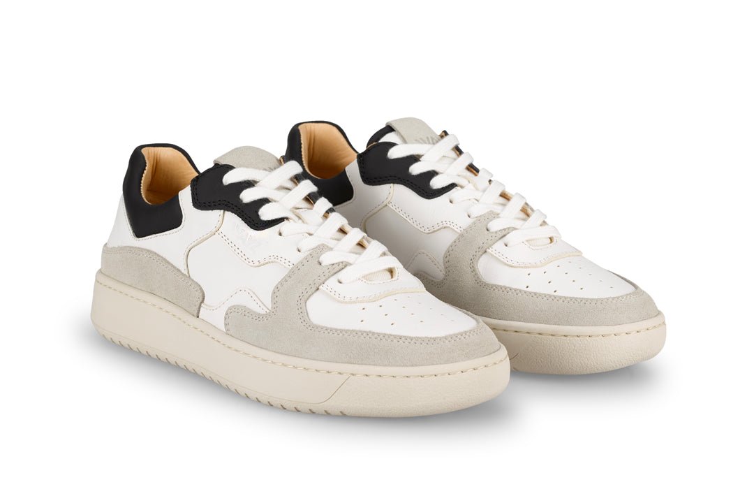 THE SONDER SNEAKERS - White Grey Black - Wayz Sneakers - ethical sneakers with a humanistic footprint