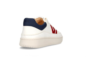 THE MISFIT SNEAKERS - White Red Blue