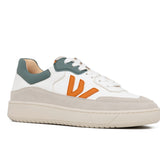THE MISFIT SNEAKERS - White Green Orange