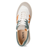 THE MISFIT SNEAKERS - White Green Orange