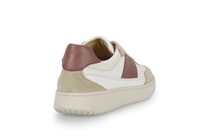 THE SPARK SNEAKERS - White Beige Dry Rose