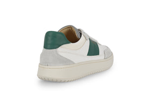 THE SPARK SNEAKERS - White Grey Green