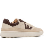 Wayz Misfit Beige Brown sneakers on white background