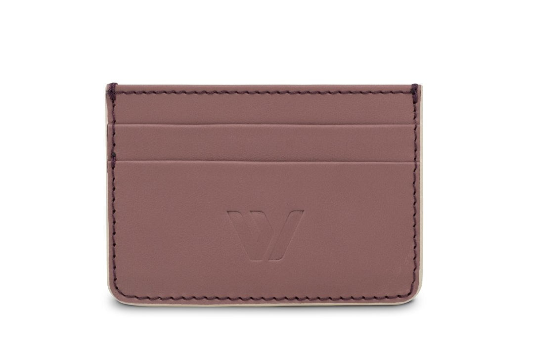 CARD HOLDER WALLET CLASSIC - Dry Rose - Wayz Sneakers - ethical sneakers with a humanistic footprint