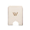 Wayz Card Holder Crust on white background