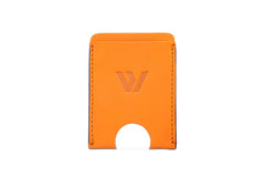 Wayz Card Holder Orange on white background