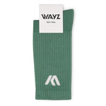 COTTON SOCKS - Ethically Made in Portugal – Green - Wayz Sneakers - ethical sneakers with a humanistic footprint