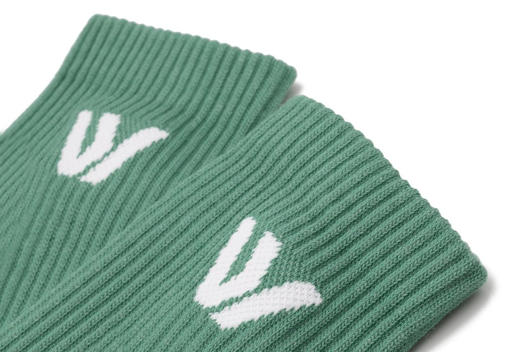 COTTON SOCKS - Ethically Made in Portugal – Green - Wayz Sneakers - ethical sneakers with a humanistic footprint