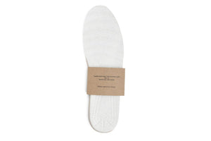 Leather INSOLE - Recycled latex footbed - Wayz Sneakers - ethical sneakers with a humanistic footprint