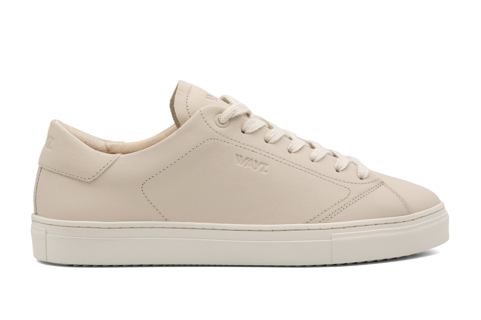THE GRIT SNEAKERS - Almond Milk - Wayz Sneakers - ethical sneakers with a humanistic footprint