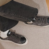 THE GRIT SNEAKERS - Anthracite Black - Wayz Sneakers - ethical sneakers with a humanistic footprint