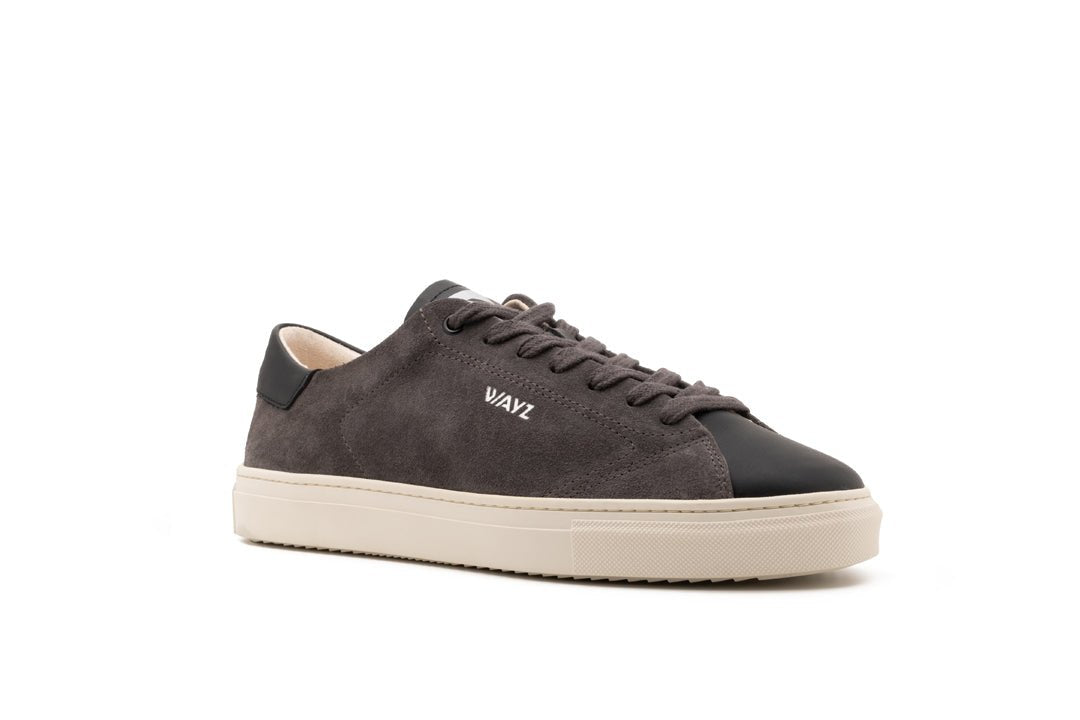 THE GRIT SNEAKERS - Anthracite Black - Wayz Sneakers - ethical sneakers with a humanistic footprint