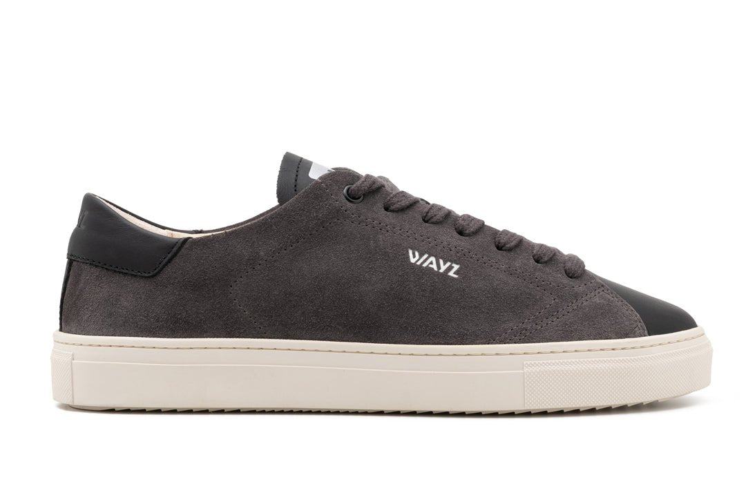 THE GRIT SNEAKERS - Anthracite Black - Wayz Sneakers - ethical sneakers with a humanistic footprint