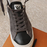 THE GRIT SNEAKERS - Anthracite Black - Wayz Sneakers - ethical sneakers with a humanistic footprint