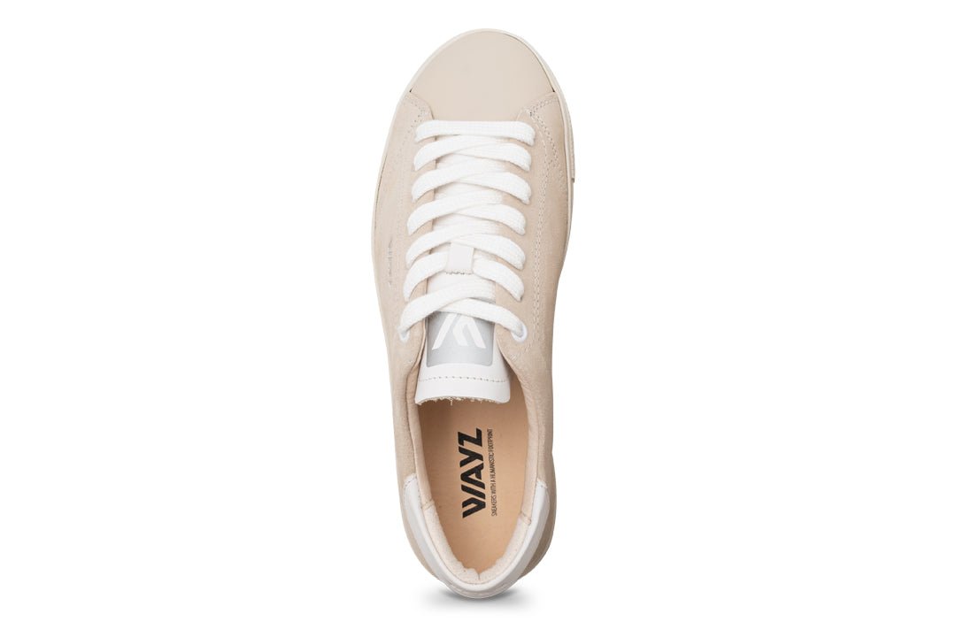THE GRIT SNEAKERS - Beige - Wayz Sneakers - ethical sneakers with a humanistic footprint