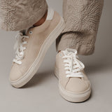 THE GRIT SNEAKERS - Beige - Wayz Sneakers - ethical sneakers with a humanistic footprint