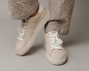 THE GRIT SNEAKERS - Beige - Wayz Sneakers - ethical sneakers with a humanistic footprint