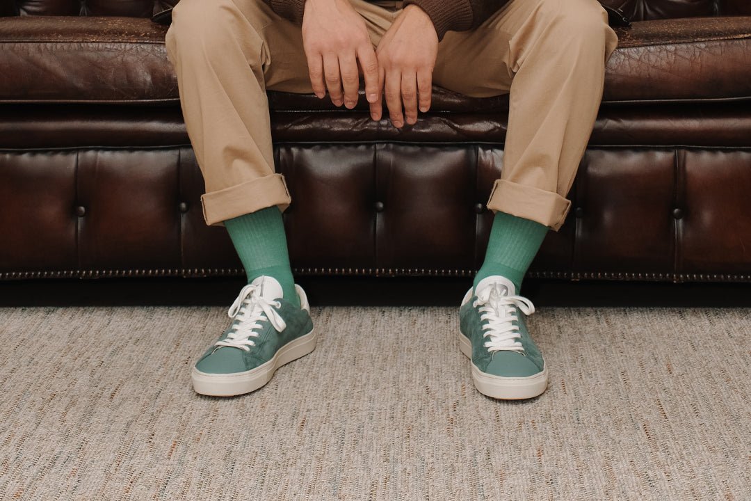 THE GRIT SNEAKERS - Pine Green - Wayz Sneakers - ethical sneakers with a humanistic footprint