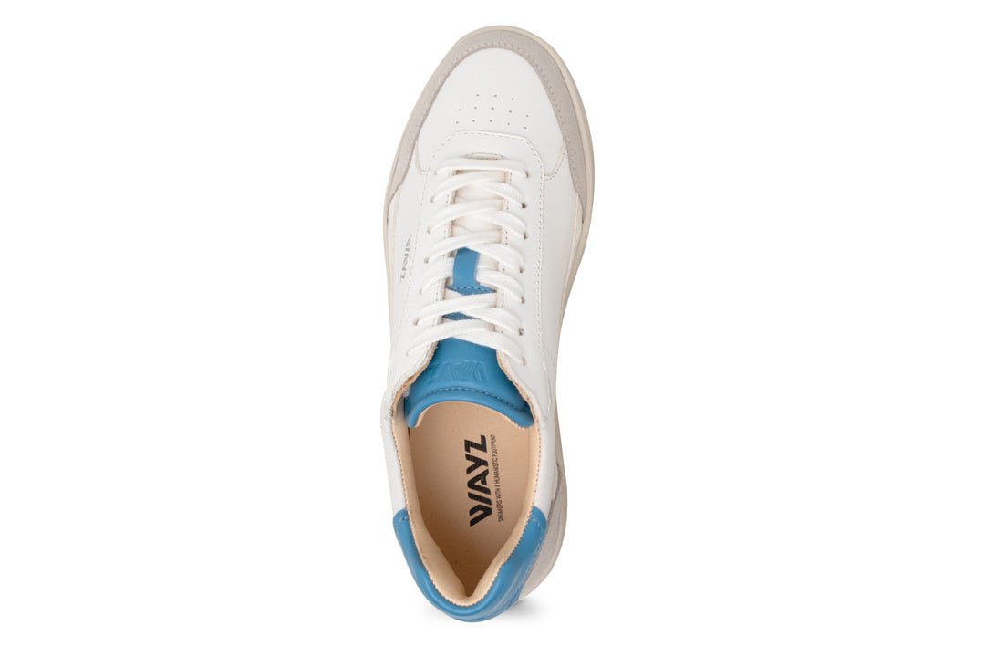 THE HEDONIST SNEAKERS - Azure - Wayz Sneakers - ethical sneakers with a humanistic footprint