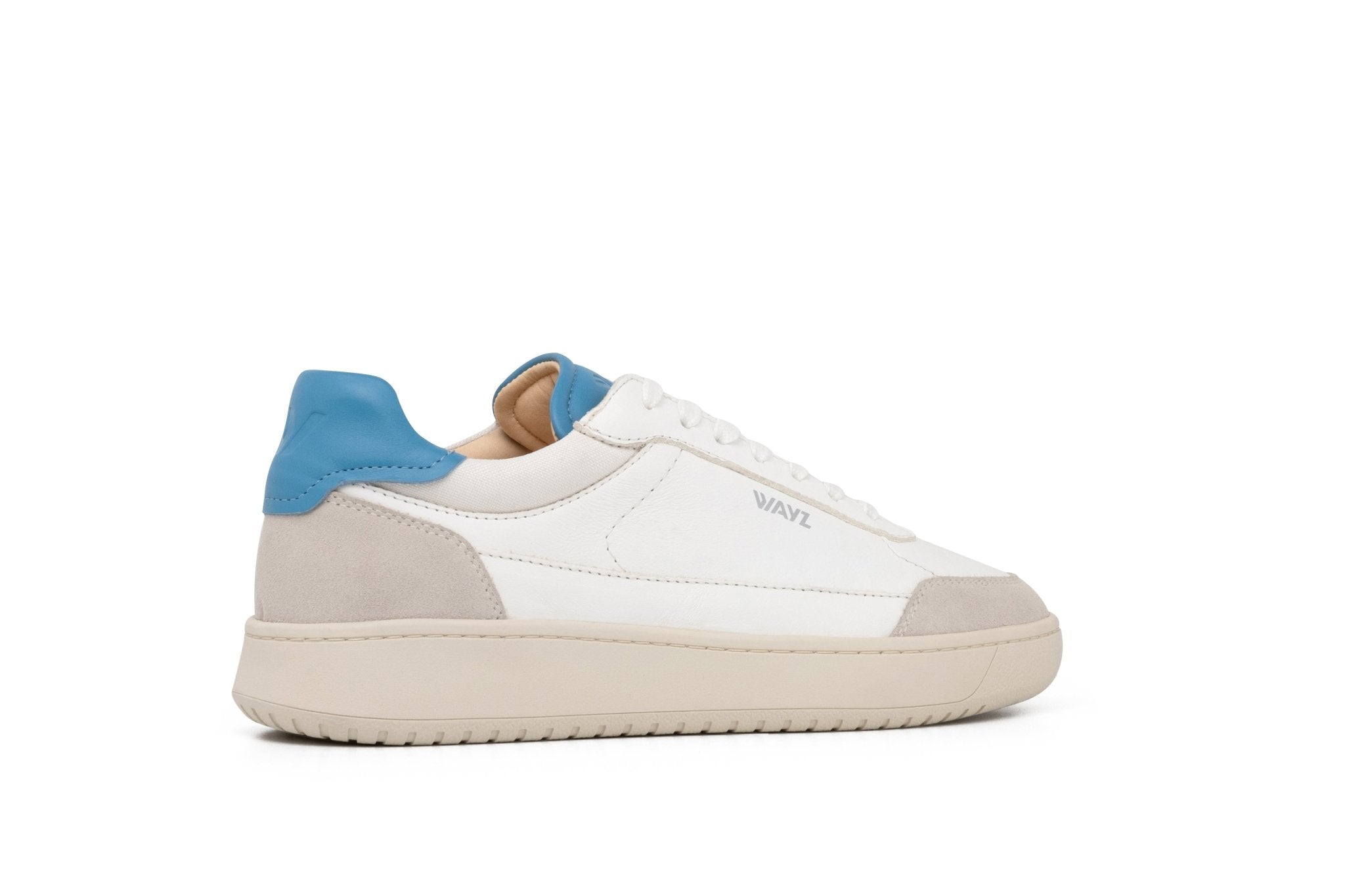THE HEDONIST SNEAKERS - Azure - Wayz Sneakers - ethical sneakers with a humanistic footprint
