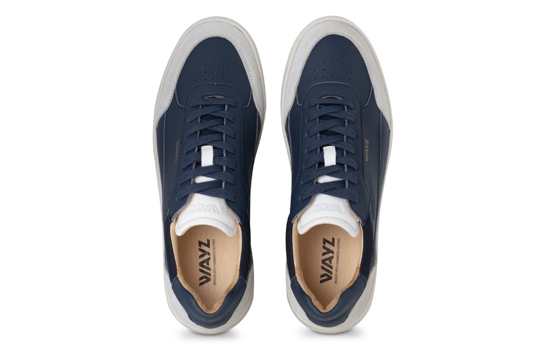 THE HEDONIST SNEAKERS - Blue Jeans - Wayz Sneakers - ethical sneakers with a humanistic footprint
