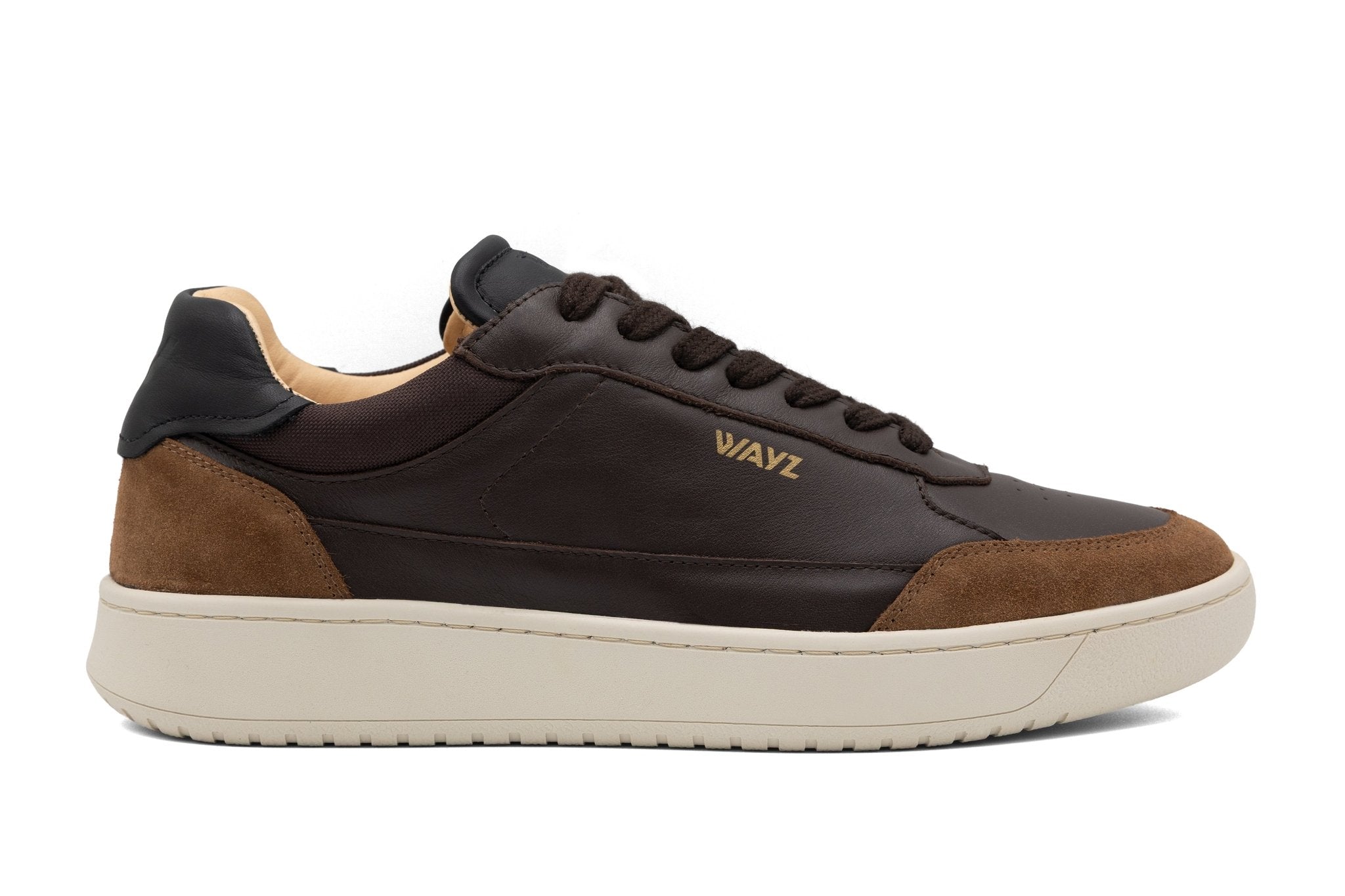 THE HEDONIST SNEAKERS - Brown - Wayz Sneakers - ethical sneakers with a humanistic footprint