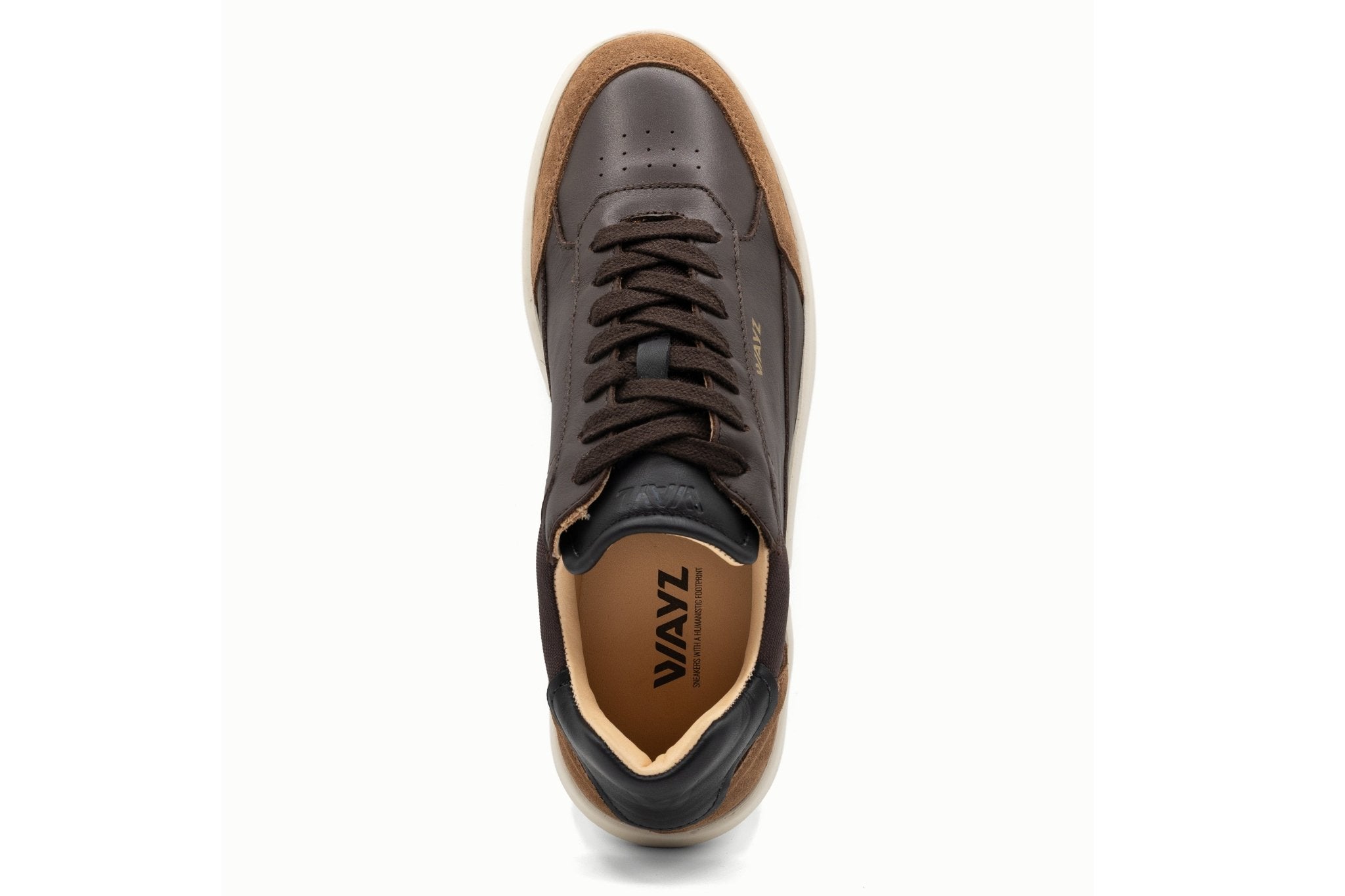 THE HEDONIST SNEAKERS - Brown - Wayz Sneakers - ethical sneakers with a humanistic footprint