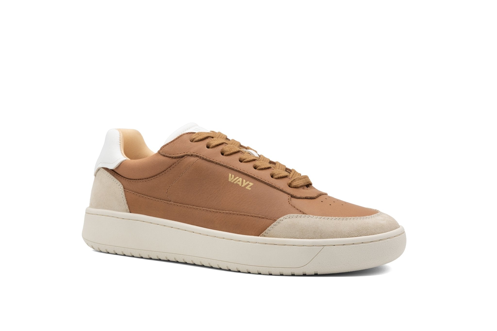 THE HEDONIST SNEAKERS - Camel - Wayz Sneakers - ethical sneakers with a humanistic footprint