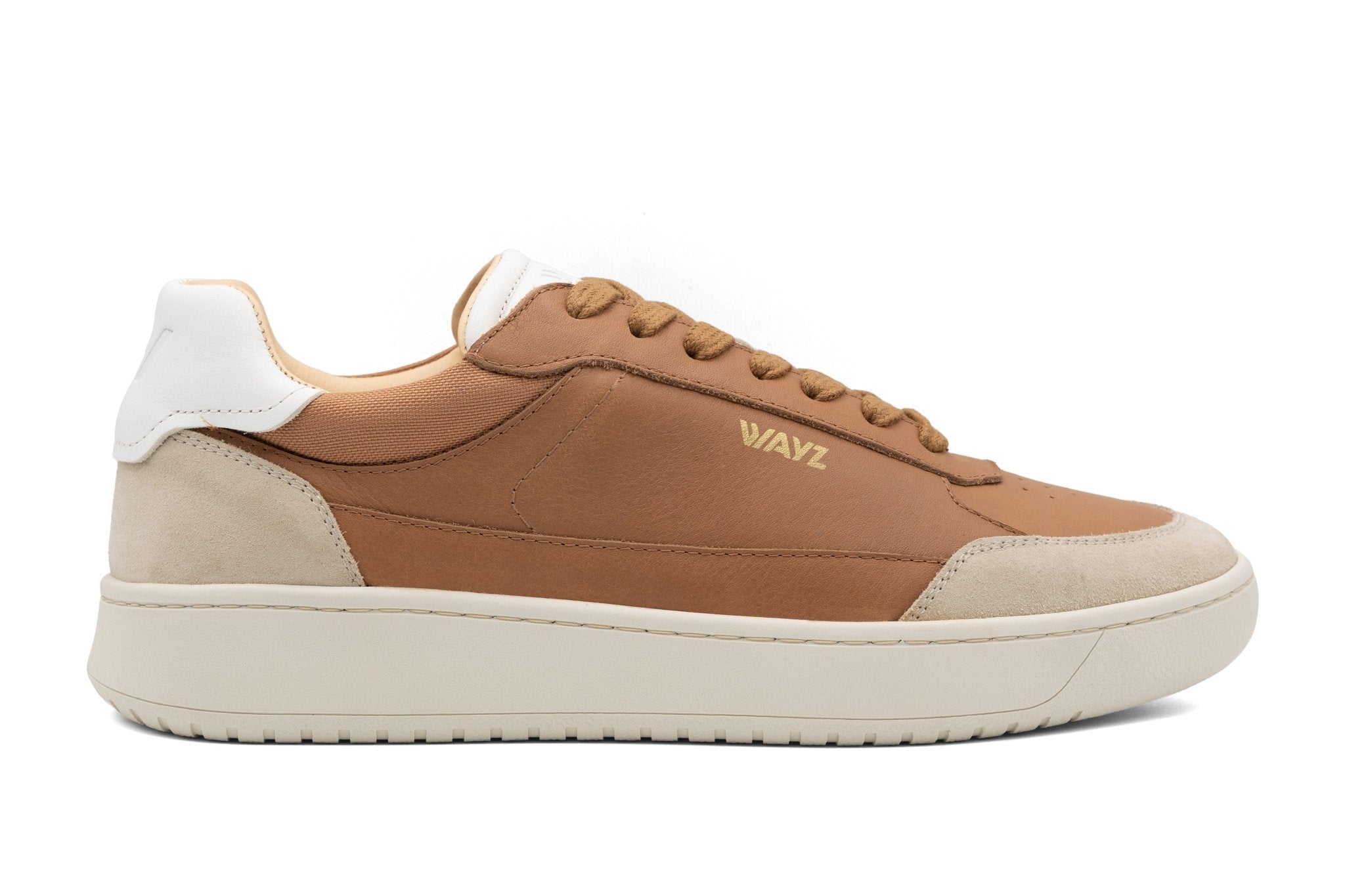 THE HEDONIST SNEAKERS - Camel - Wayz Sneakers - ethical sneakers with a humanistic footprint