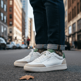 THE HEDONIST SNEAKERS - Forest Green - Wayz Sneakers - ethical sneakers with a humanistic footprint