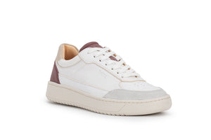 THE HEDONIST SNEAKERS - White Beige Double Dry Rose - Wayz Sneakers - ethical sneakers with a humanistic footprint