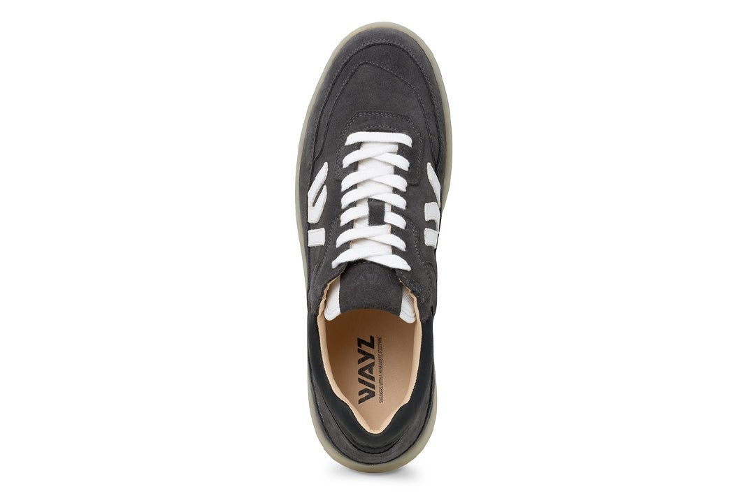 THE MISFIT SNEAKERS - Anthracite Black - Wayz Sneakers - ethical sneakers with a humanistic footprint