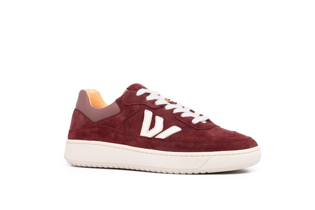 THE MISFIT SNEAKERS - Bordeaux - Wayz Sneakers - ethical sneakers with a humanistic footprint