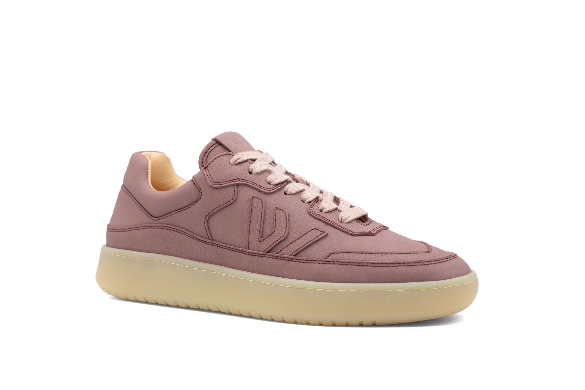 THE MISFIT SNEAKERS - Dry Rose Full Leather - Wayz Sneakers - ethical sneakers with a humanistic footprint