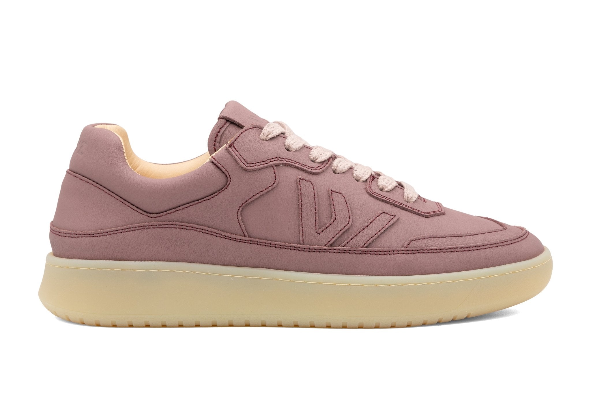 THE MISFIT SNEAKERS - Dry Rose Full Leather - Wayz Sneakers - ethical sneakers with a humanistic footprint