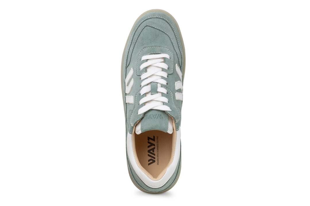 THE MISFIT SNEAKERS - Mint Green - Wayz Sneakers - ethical sneakers with a humanistic footprint