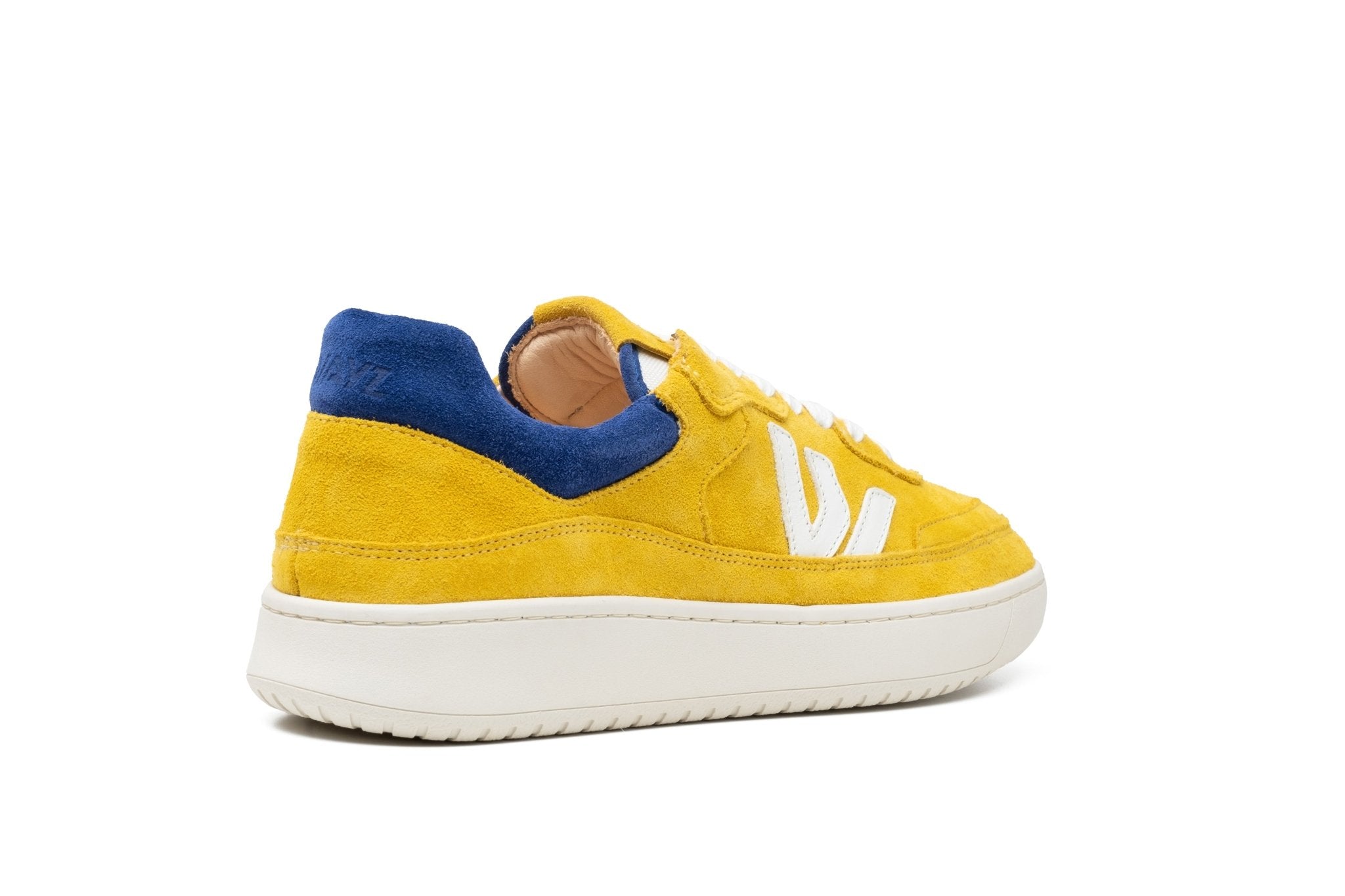 THE MISFIT SNEAKERS - Mustard Blue - Wayz Sneakers - ethical sneakers with a humanistic footprint