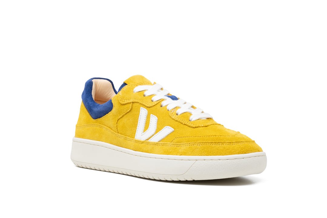 THE MISFIT SNEAKERS - Mustard Blue - Wayz Sneakers - ethical sneakers with a humanistic footprint