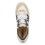 THE MISFIT SNEAKERS - White Blue Almond Milk - Wayz Sneakers - ethical sneakers with a humanistic footprint