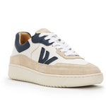 THE MISFIT SNEAKERS - White Blue Almond Milk - Wayz Sneakers - ethical sneakers with a humanistic footprint