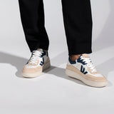 THE MISFIT SNEAKERS - White Blue Almond Milk - Wayz Sneakers - ethical sneakers with a humanistic footprint
