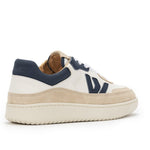 THE MISFIT SNEAKERS - White Blue Almond Milk - Wayz Sneakers - ethical sneakers with a humanistic footprint