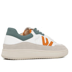 THE MISFIT SNEAKERS - White Green Orange - Wayz Sneakers - ethical sneakers with a humanistic footprint
