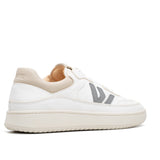 THE MISFIT SNEAKERS - White Grey Almond Milk - Wayz Sneakers - ethical sneakers with a humanistic footprint