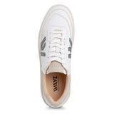 THE MISFIT SNEAKERS - White Grey Almond Milk - Wayz Sneakers - ethical sneakers with a humanistic footprint