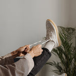 THE MISFIT SNEAKERS - White Gum - Wayz Sneakers - ethical sneakers with a humanistic footprint