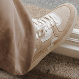 THE SONDER SNEAKERS - White Almond Milk - Wayz Sneakers - ethical sneakers with a humanistic footprint