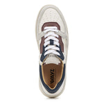 THE SONDER SNEAKERS - White Blue Dry Rose - Wayz Sneakers - ethical sneakers with a humanistic footprint