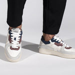 THE SONDER SNEAKERS - White Blue Dry Rose - Wayz Sneakers - ethical sneakers with a humanistic footprint