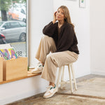 THE SONDER SNEAKERS - White Green Almond Milk - Wayz Sneakers - ethical sneakers with a humanistic footprint